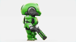 TOON TROOPER B-250   RIGGED