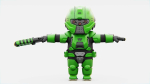 TOON TROOPER B-250   RIGGED