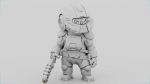 TOON TROOPER B-250   RIGGED