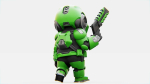 TOON TROOPER B-250   RIGGED