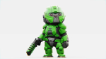 TOON TROOPER B-250   RIGGED