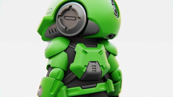 TOON TROOPER B-250   RIGGED