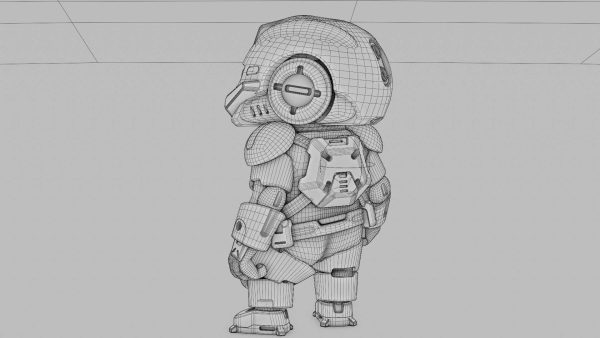 TOON TROOPER B-250   RIGGED