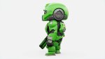 TOON TROOPER B-250   RIGGED
