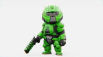 TOON TROOPER B-250   RIGGED