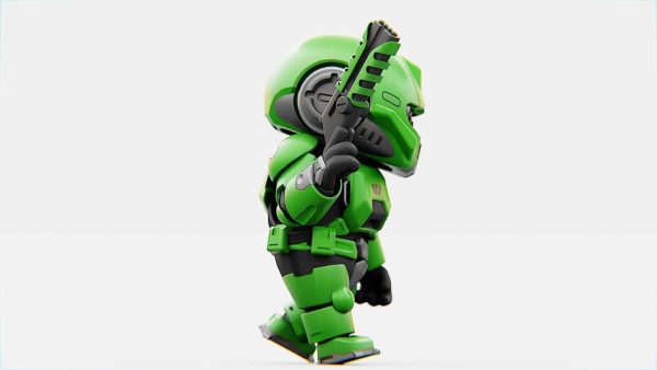 TOON TROOPER B-250   RIGGED