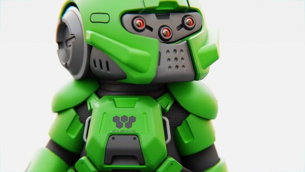 TOON TROOPER B-250   RIGGED