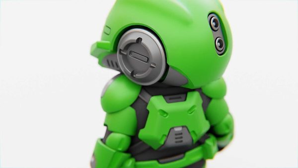 TOON TROOPER B-250   RIGGED