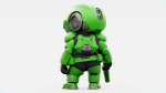 TOON TROOPER B-250   RIGGED