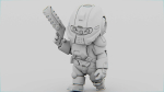TOON TROOPER B-250   RIGGED