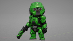 TOON TROOPER B-250   RIGGED
