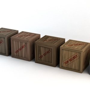 Top Secret Wooden Crates Pack