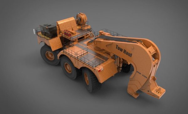 Tow haul truck