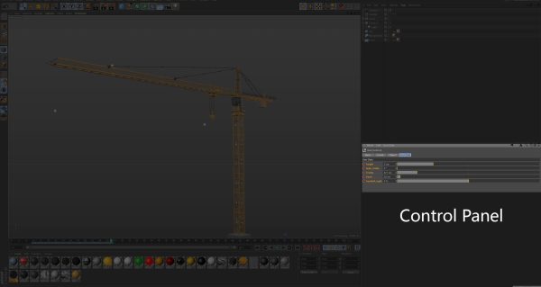 Tower Crane Animated