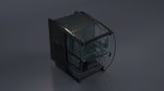 Tower Crane Cabin Black