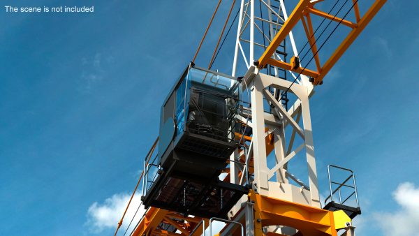 Tower Crane Cabin Black