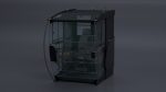 Tower Crane Cabin Black