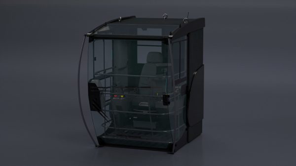 Tower Crane Cabin Black