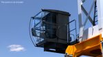 Tower Crane Cabin Black