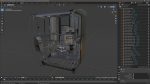 Tower Crane Cabin Black