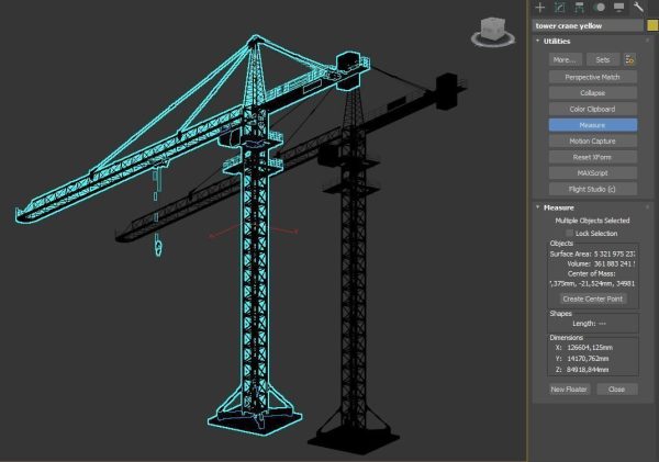Tower crane corona
