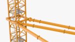 Tower Crane with Concrete Bucket