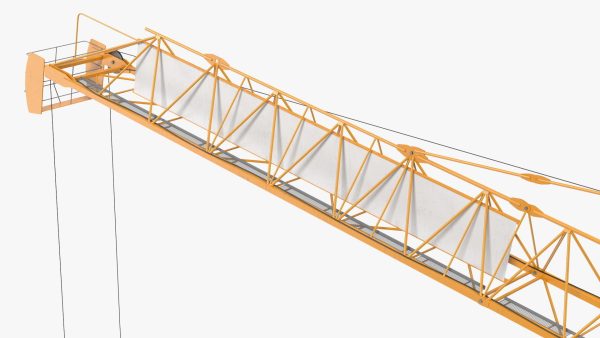 Tower Crane with Concrete Bucket