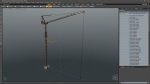 Tower Crane with Concrete Bucket