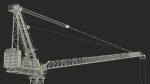 Tower Crane with Concrete Bucket