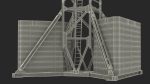Tower Crane with Concrete Bucket