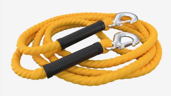 Towing Rope With Metal Hooks