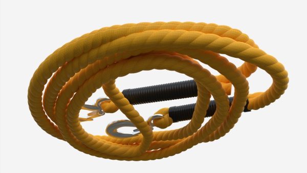 Towing Rope With Metal Hooks