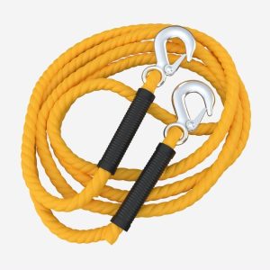 Towing Rope With Metal Hooks