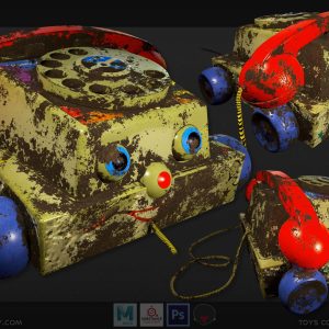 toy-phone-3d-model-low-poly-obj-mtl-fbx