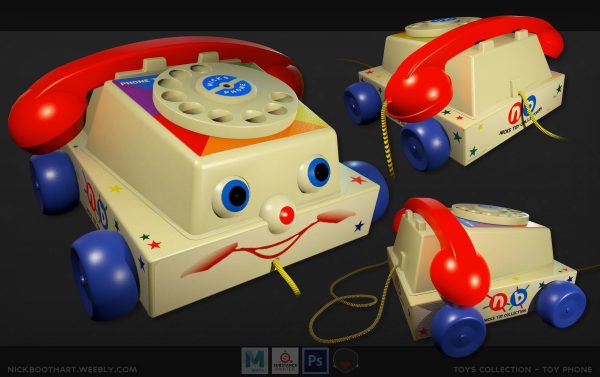 Toy Phone Fisher Chatter