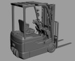 Toyota Comfortably Electric Forklift