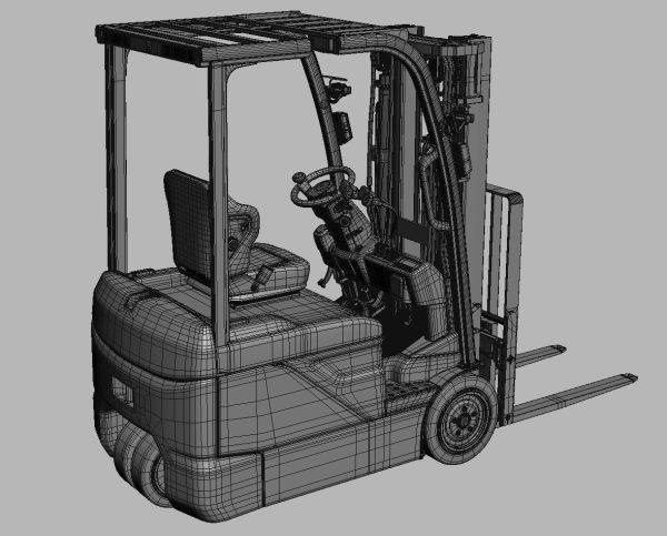 Toyota Comfortably Electric Forklift
