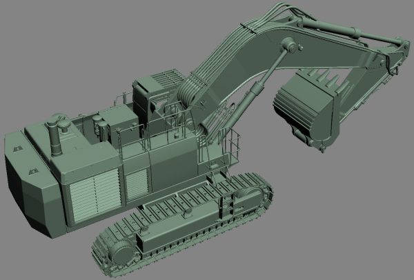 Tracked Excavator Komatsu PC1250