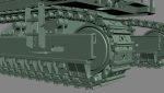Tracked Excavator Komatsu PC1250