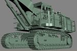 Tracked Excavator Komatsu PC1250