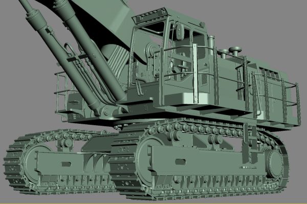 Tracked Excavator Komatsu PC1250