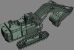 Tracked Excavator Komatsu PC1250