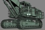 Tracked Excavator Komatsu PC1250