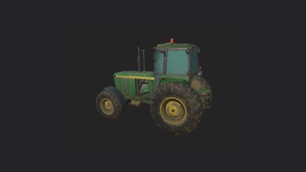 Tractor 3D Model 001