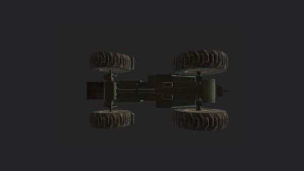 Tractor 3D Model 001