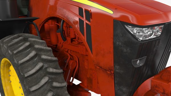 Tractor Dual Wheels Rigged