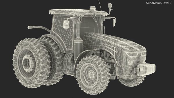 Tractor Dual Wheels Rigged