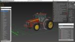Tractor Dual Wheels Rigged