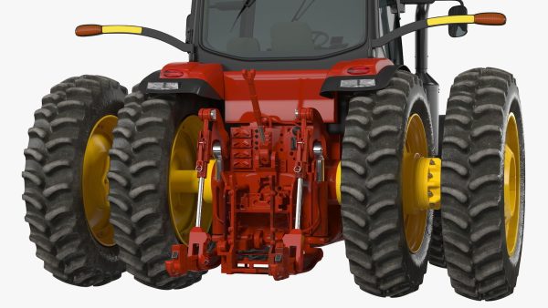 Tractor Dual Wheels Rigged