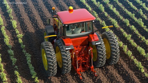 Tractor Dual Wheels Rigged